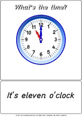Bildkarte - It's 11 o'clock.pdf